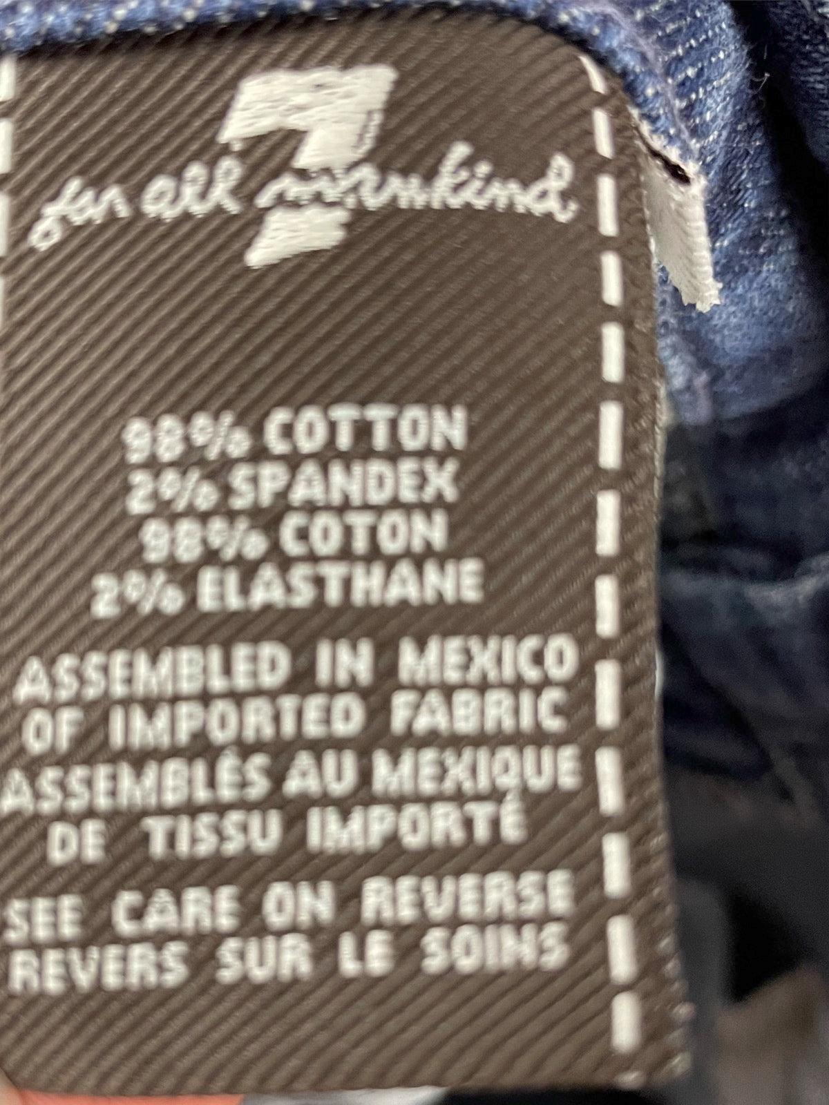 Jean For All Man Kind